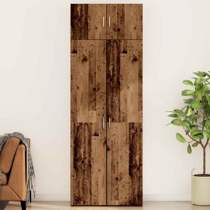 Dulap de depozitare 3 pcs Lemn vechi - WALTI WALTI