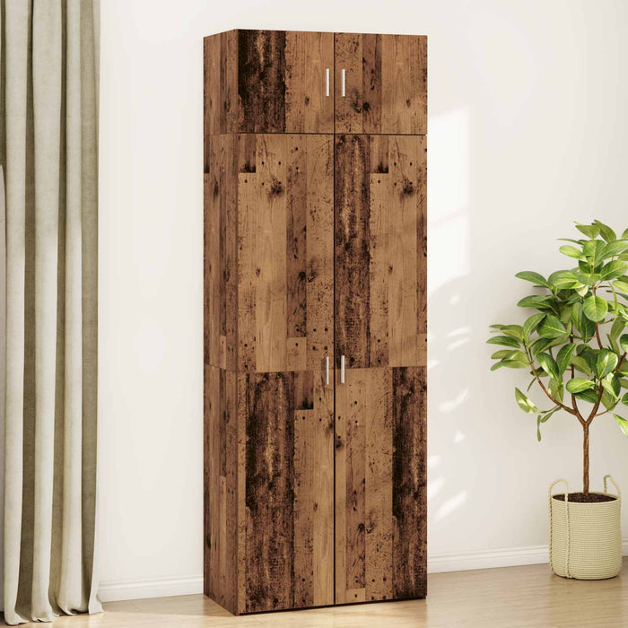 Dulap de depozitare 3 pcs Lemn vechi - WALTI WALTI
