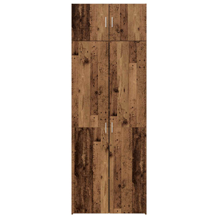 Dulap de depozitare 3 pcs Lemn vechi - WALTI WALTI