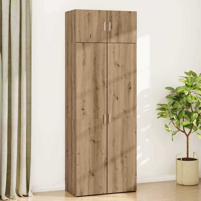 Dulap de depozitare 2 pcs Stejar Artizanal 80 x 42,5 x 225 cm WALTI
