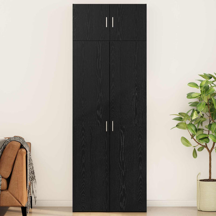 Dulap de depozitare 3 pcs Stejar Negru - WALTI WALTI