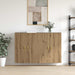 Dulap montat pe perete 2 pcs Stejar Artizanal 69,5 x 34 x 90 cm - WALTI WALTI
