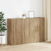 Dulap montat pe perete 2 pcs Stejar Artizanal 69,5 x 34 x 90 cm - WALTI WALTI
