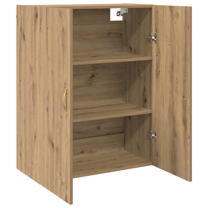 Dulap montat pe perete 2 pcs Stejar Artizanal 69,5 x 34 x 90 cm - WALTI WALTI