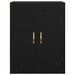 Dulap montat pe perete 2 pcs Stejar Negru 69,5 x 34 x 90 cm - WALTI WALTI