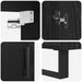 Bufet 2 pcs Stejar negru Lemn compozit - WALTI WALTI