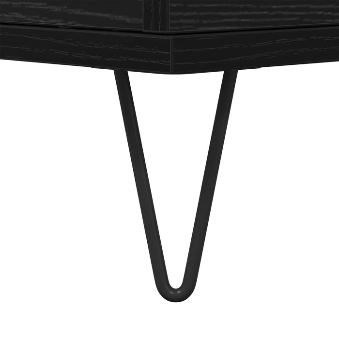 Bufeturi 3 pcs Stejar Negru - WALTI WALTI