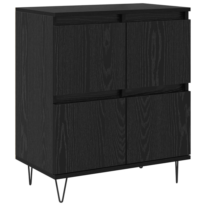 Bufeturi 3 pcs Stejar Negru - WALTI WALTI