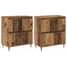 Dulap de depozitare 2 pcs Lemn vechi 60 x 35 x 70 cm - WALTI WALTI