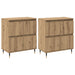 Dulap de depozitare 2 pcs Stejar Artizanal 60 x 35 x 70 cm - WALTI WALTI