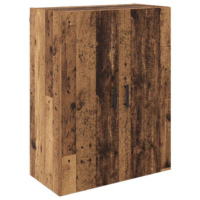 Dulap montat pe perete 2 pcs Lemn vechi 69,5 x 34 x 90 cm - WALTI WALTI