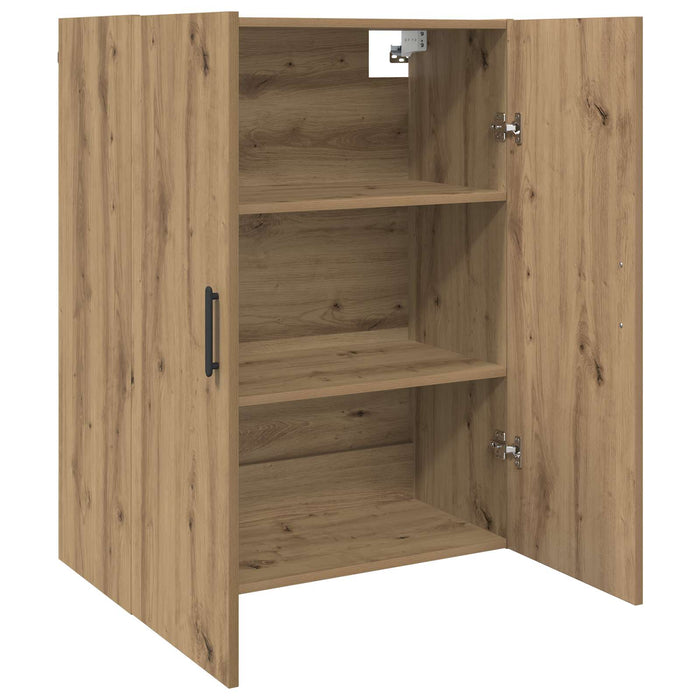 Dulap montat pe perete 2 pcs Stejar Artizanal 69,5 x 34 x 90 cm - WALTI WALTI