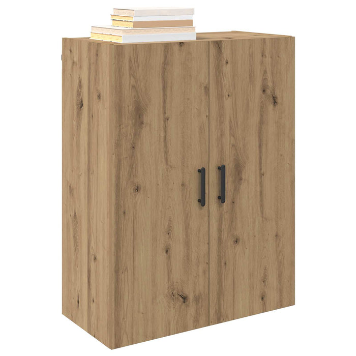Dulap montat pe perete 2 pcs Stejar Artizanal 69,5 x 34 x 90 cm - WALTI WALTI
