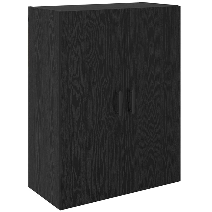 Dulap montat pe perete 2 pcs Stejar Negru 69,5 x 34 x 90 cm - WALTI WALTI