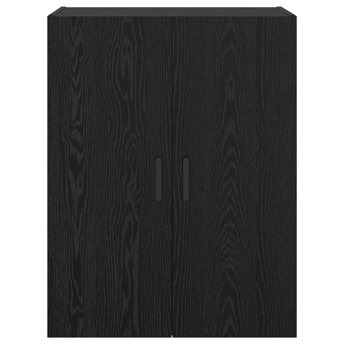 Dulap montat pe perete 2 pcs Stejar Negru 69,5 x 34 x 90 cm - WALTI WALTI