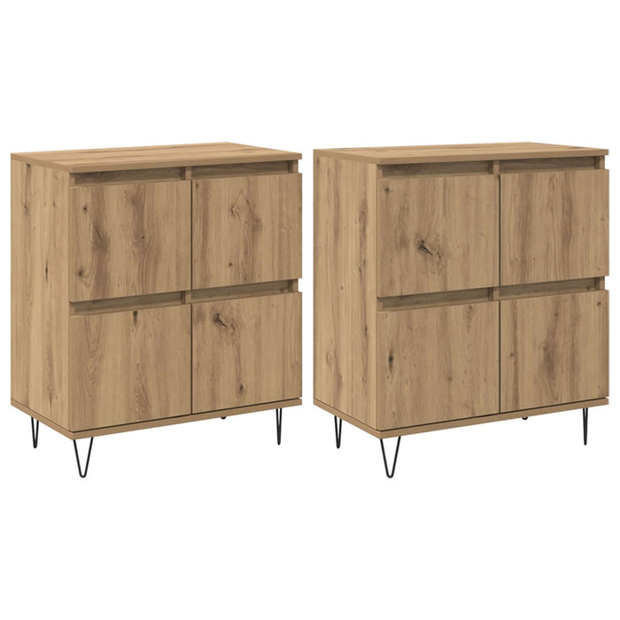 Bufeturi 2 pcs stejar artizanal - WALTI WALTI