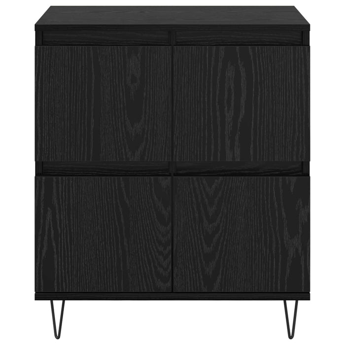 Bufeturi 2 pcs Stejar negru - WALTI WALTI