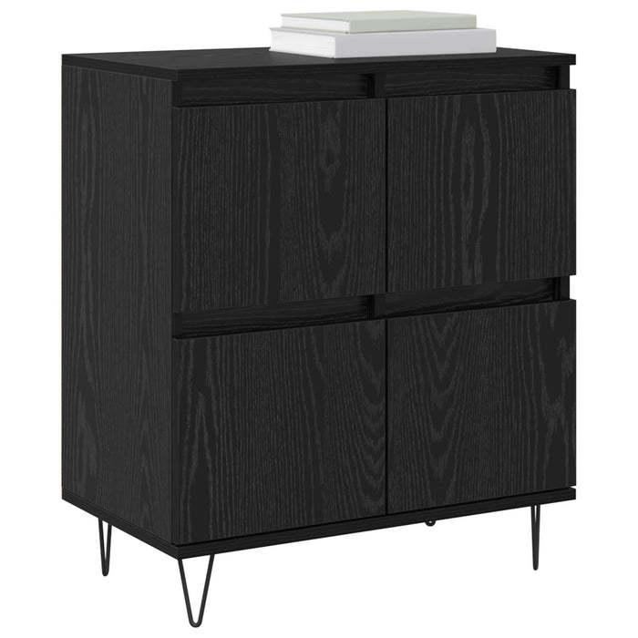Bufeturi 2 pcs Stejar negru - WALTI WALTI