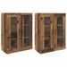 Mobilier cu Montaj pe Perete 2 pcs Lemn vechi 69,5 x 34 x 90 cm - WALTI WALTI