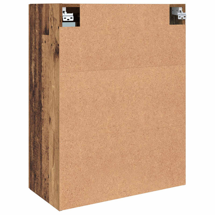 Mobilier cu Montaj pe Perete 2 pcs Lemn vechi 69,5 x 34 x 90 cm - WALTI WALTI
