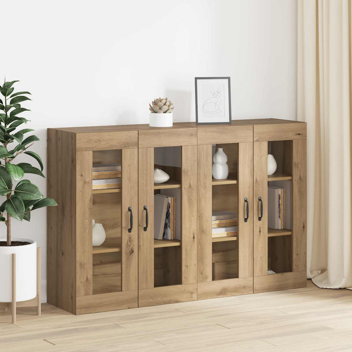 Mobilier cu Montaj pe Perete 2 pcs stejar artizanal - WALTI WALTI