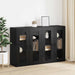 Mobilier cu Montaj pe Perete 2 pcs Stejar negru - WALTI WALTI