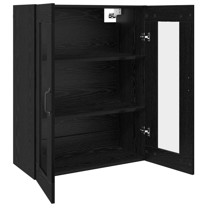 Mobilier cu Montaj pe Perete 2 pcs Stejar negru - WALTI WALTI