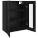 Mobilier cu Montaj pe Perete 2 pcs Stejar negru - WALTI WALTI