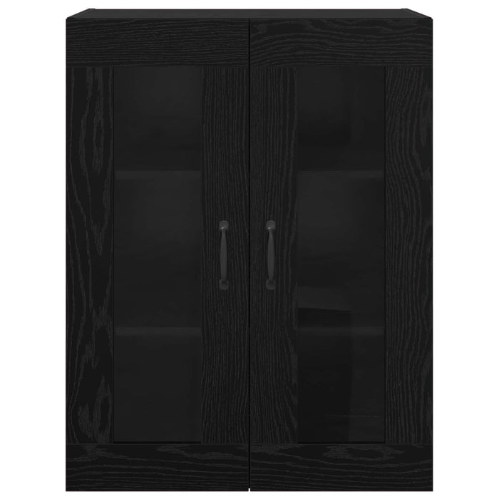 Mobilier cu Montaj pe Perete 2 pcs Stejar negru - WALTI WALTI