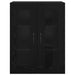 Mobilier cu Montaj pe Perete 2 pcs Stejar negru - WALTI WALTI