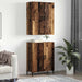 Bufet Pe perete Lemn vechi 69,5 x 34 x 180 cm Lemn compozit - WALTI WALTI