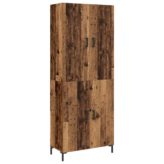 Bufet Pe perete Lemn vechi 69,5 x 34 x 180 cm Lemn compozit - WALTI WALTI
