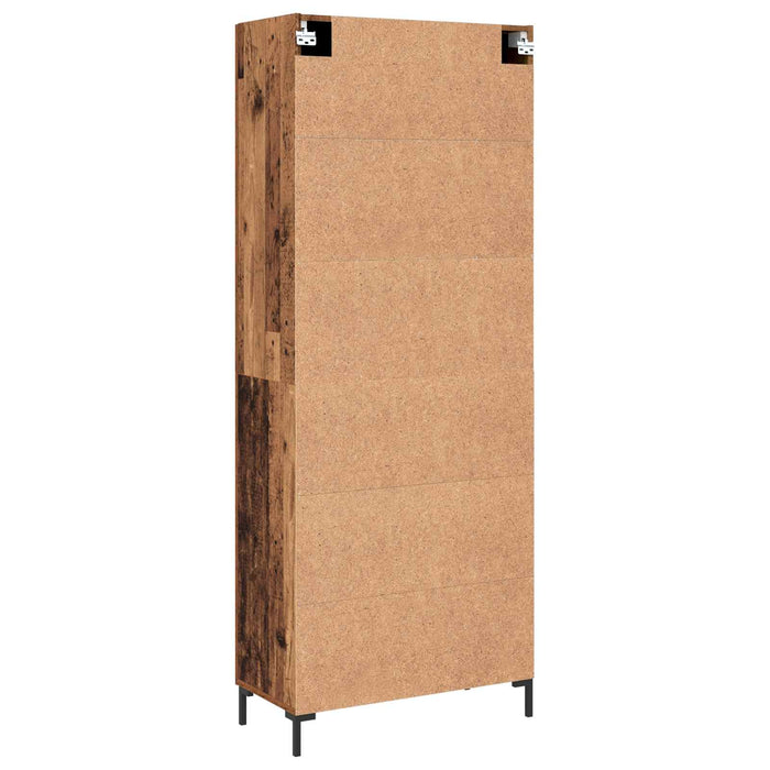 Bufet Pe perete Lemn vechi 69,5 x 34 x 180 cm Lemn compozit - WALTI WALTI