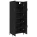 Bufet Pe perete Stejar negru 69,5 x 34 x 180 cm Lemn compozit - WALTI WALTI