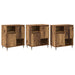 Bufeturi 3 pcs Lemn vechi - WALTI WALTI