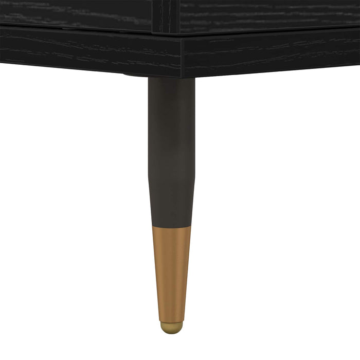 Bufeturi 3 pcs Stejar Negru - WALTI WALTI
