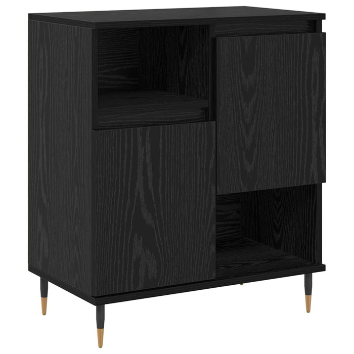 Bufeturi 3 pcs Stejar Negru - WALTI WALTI