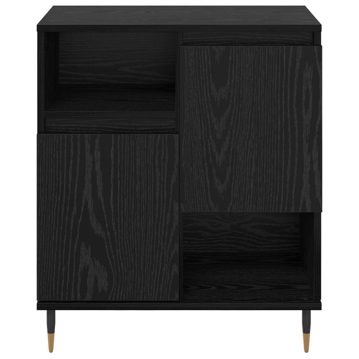 Bufeturi 3 pcs Stejar Negru - WALTI WALTI