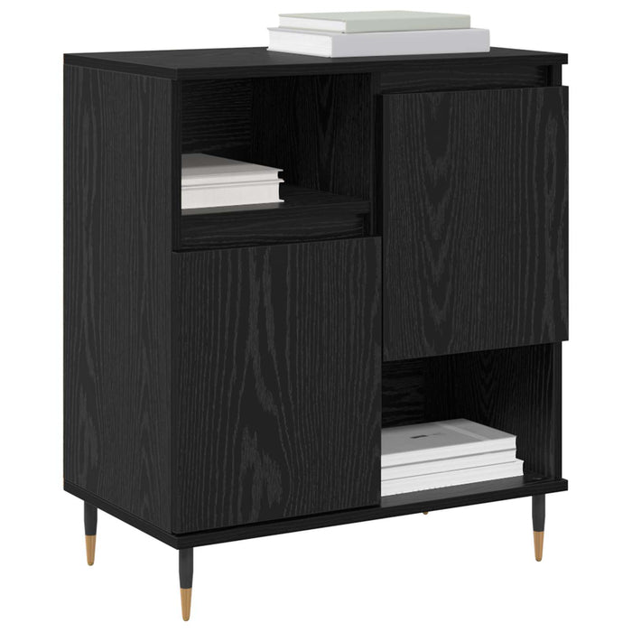 Bufeturi 3 pcs Stejar Negru - WALTI WALTI