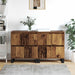 Bufet 2 pcs Lemn vechi 60 x 35 x 70 cm - WALTI WALTI