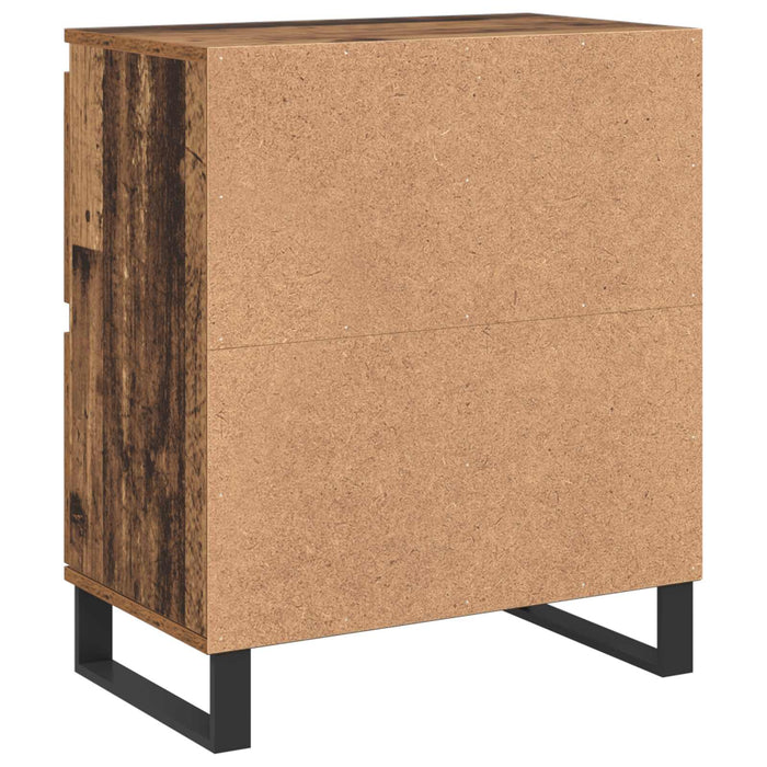Bufet 2 pcs Lemn vechi 60 x 35 x 70 cm - WALTI WALTI
