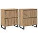 Bufet 2 pcs Stejar Artizanal 60 x 35 x 70 cm - WALTI WALTI