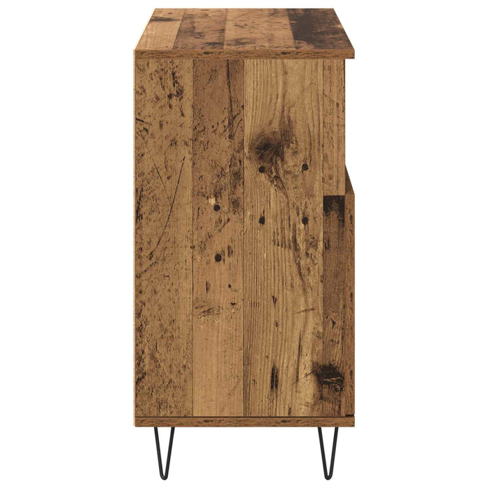 Bufet 2 pcs Lemn vechi 60 x 35 x 70 cm - WALTI WALTI
