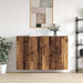 Dulap montat pe perete 2 pcs Lemn vechi 69,5 x 34 x 90 cm - WALTI WALTI