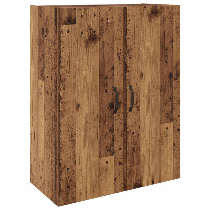 Dulap montat pe perete 2 pcs Lemn vechi 69,5 x 34 x 90 cm - WALTI WALTI