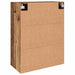 Dulap montat pe perete 2 pcs Lemn vechi 69,5 x 34 x 90 cm - WALTI WALTI