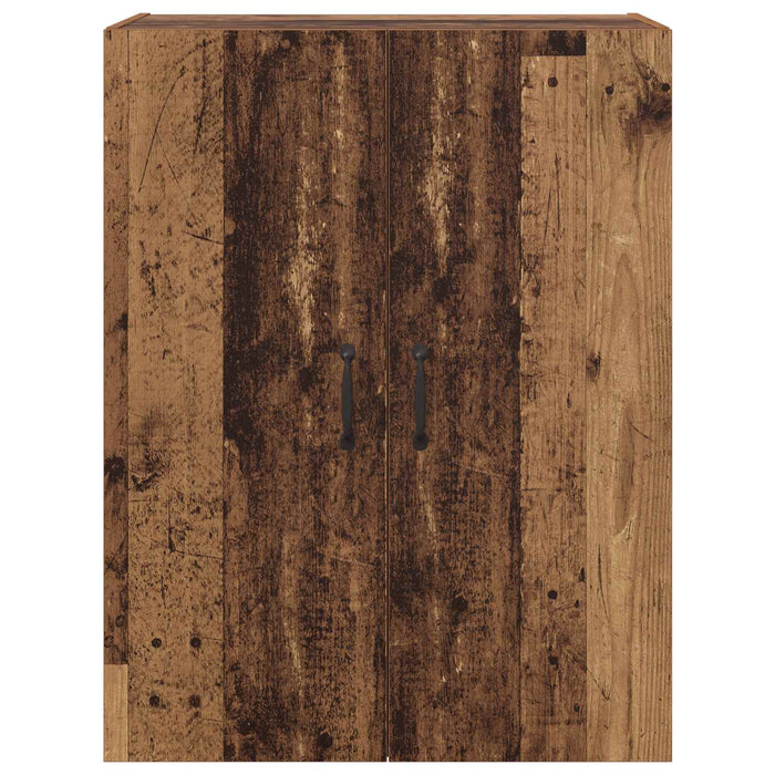 Dulap montat pe perete 2 pcs Lemn vechi 69,5 x 34 x 90 cm - WALTI WALTI