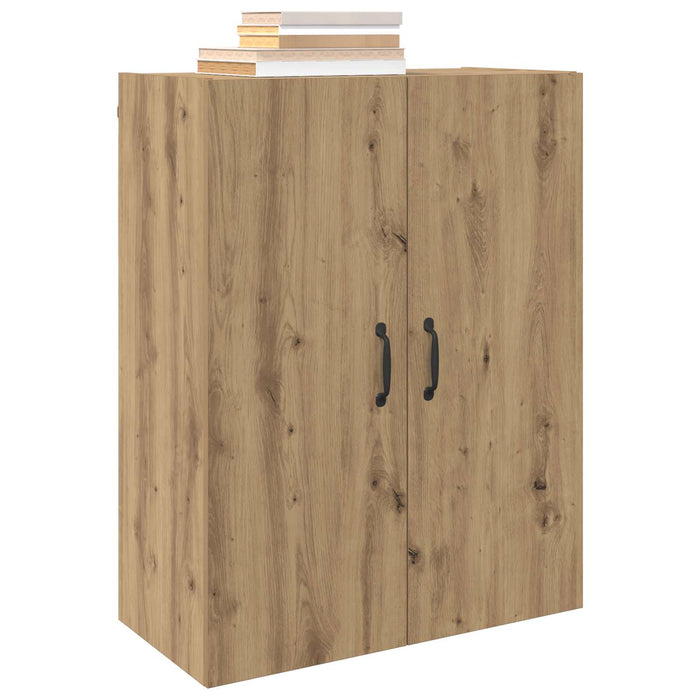Dulap montat pe perete 2 pcs Stejar Artizanal 69,5 x 34 x 90 cm - WALTI WALTI