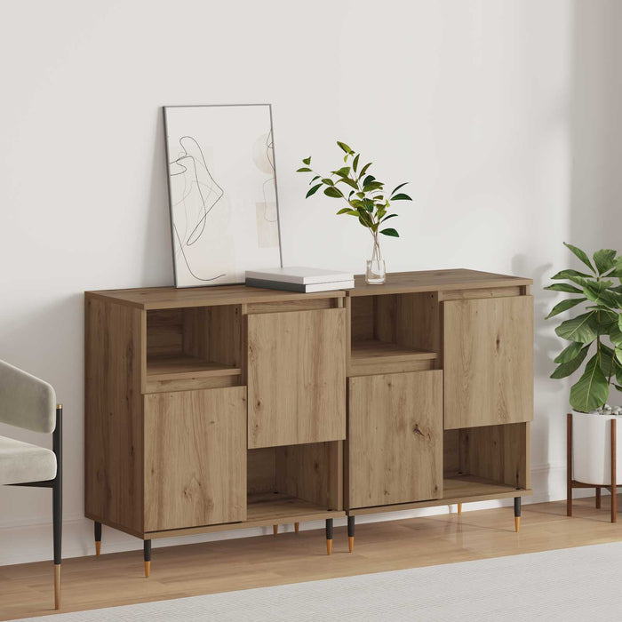 Bufeturi 2 pcs stejar artizanal - WALTI WALTI