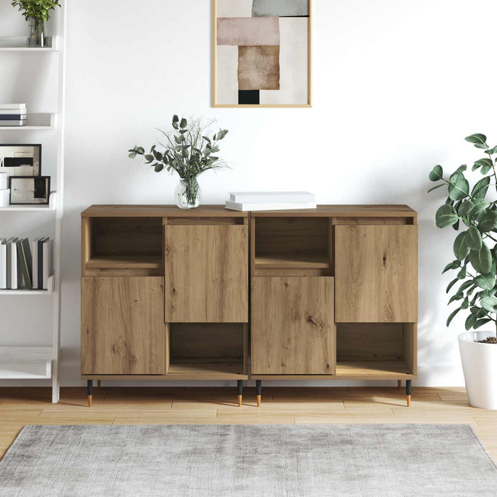 Bufeturi 2 pcs stejar artizanal - WALTI WALTI